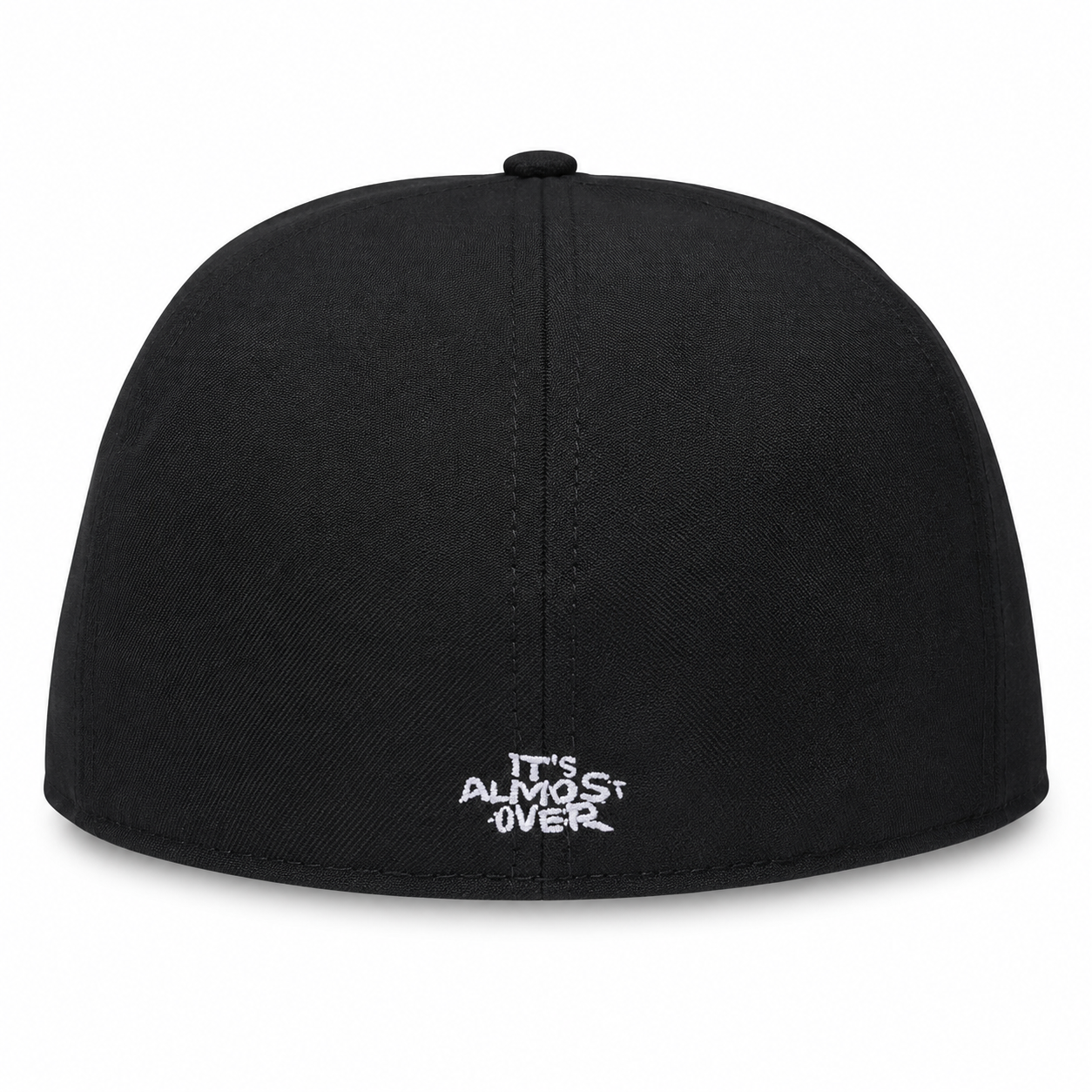 HUSTLE. "H" SCRIPT BLACK FITTED