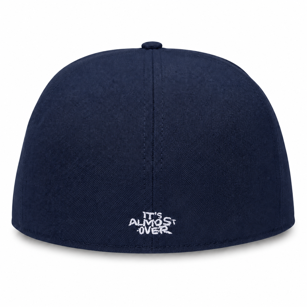 HUSTLE. "H" SCRIPT NAVY BLUE FITTED