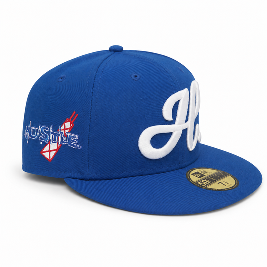 HUSTLE. "H" SCRIPT ROYAL FITTED