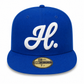 HUSTLE. "H" SCRIPT ROYAL FITTED