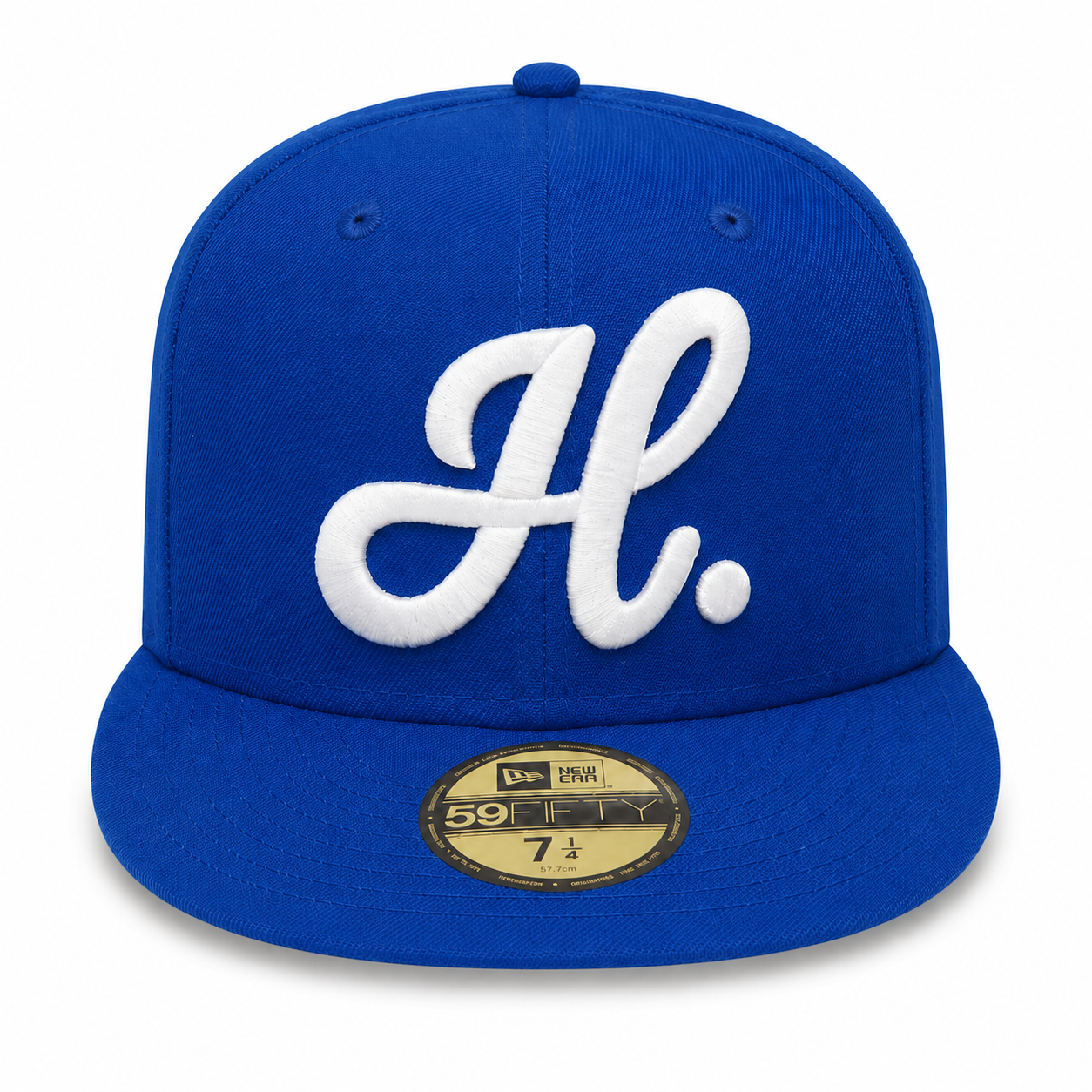HUSTLE. "H" SCRIPT ROYAL FITTED