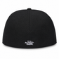 HUSTLE. "H" SCRIPT BLACK FITTED