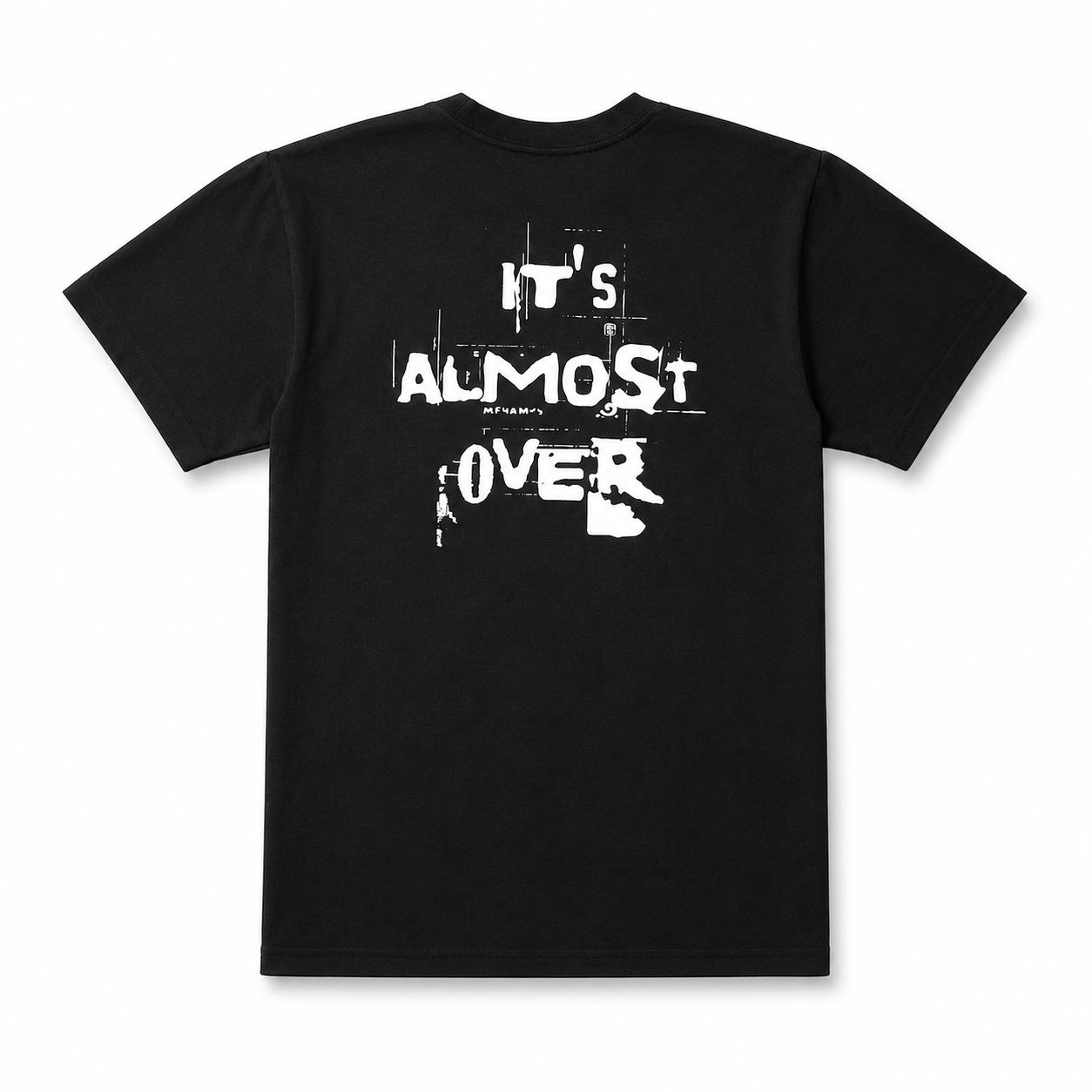 HUSTLE. BLACK T-SHIRT