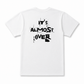 HUSTLE. WHITE T-SHIRT